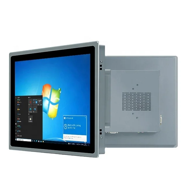 7 10.1 15 17 19 21.5 Inches Industrial Computers J1800 /J1900 / I3 / I5 / I7 64Gb SDD WiFi Resistive Touchscreen All In One PC