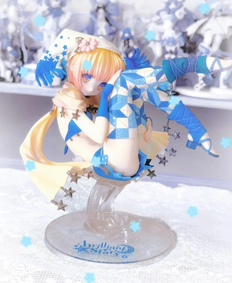 16 cm Anime Brilliant Stars Ririka Figur Miri Malerei Sammlung Charakter Animation Modell Spielzeug Geschenk Sammlung Action Figur