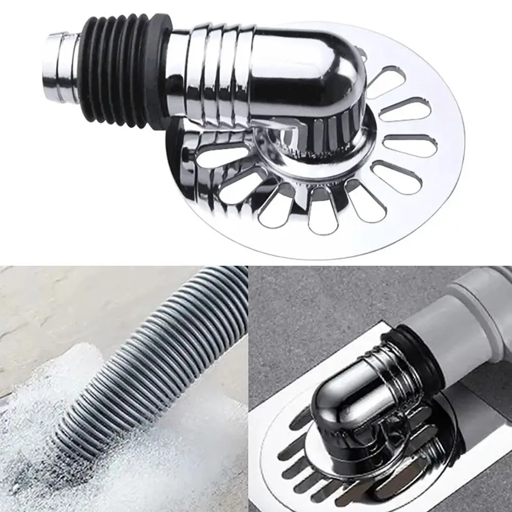 Drainer 10cm Floor Drain Cover Insect Control Anti-odor Drain Joint Disposer Trap Tool Double Purpose Pipe Connector Toile