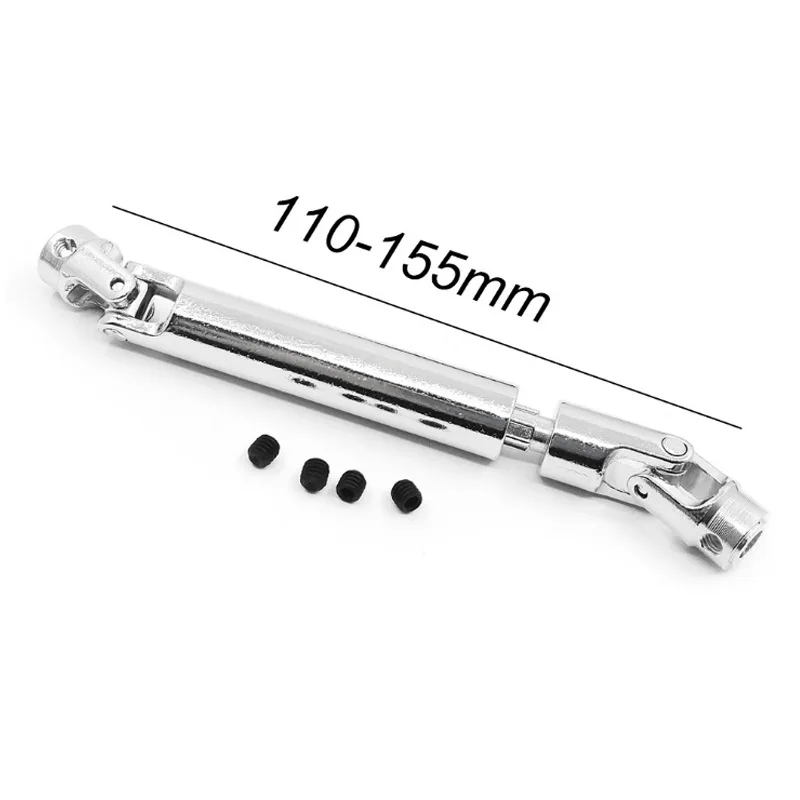 

Trailer Container Climbing Universal Drive Shaft SCX10 D90 90021 90028 CVD 90-120mm Telescopic Drive Shaft