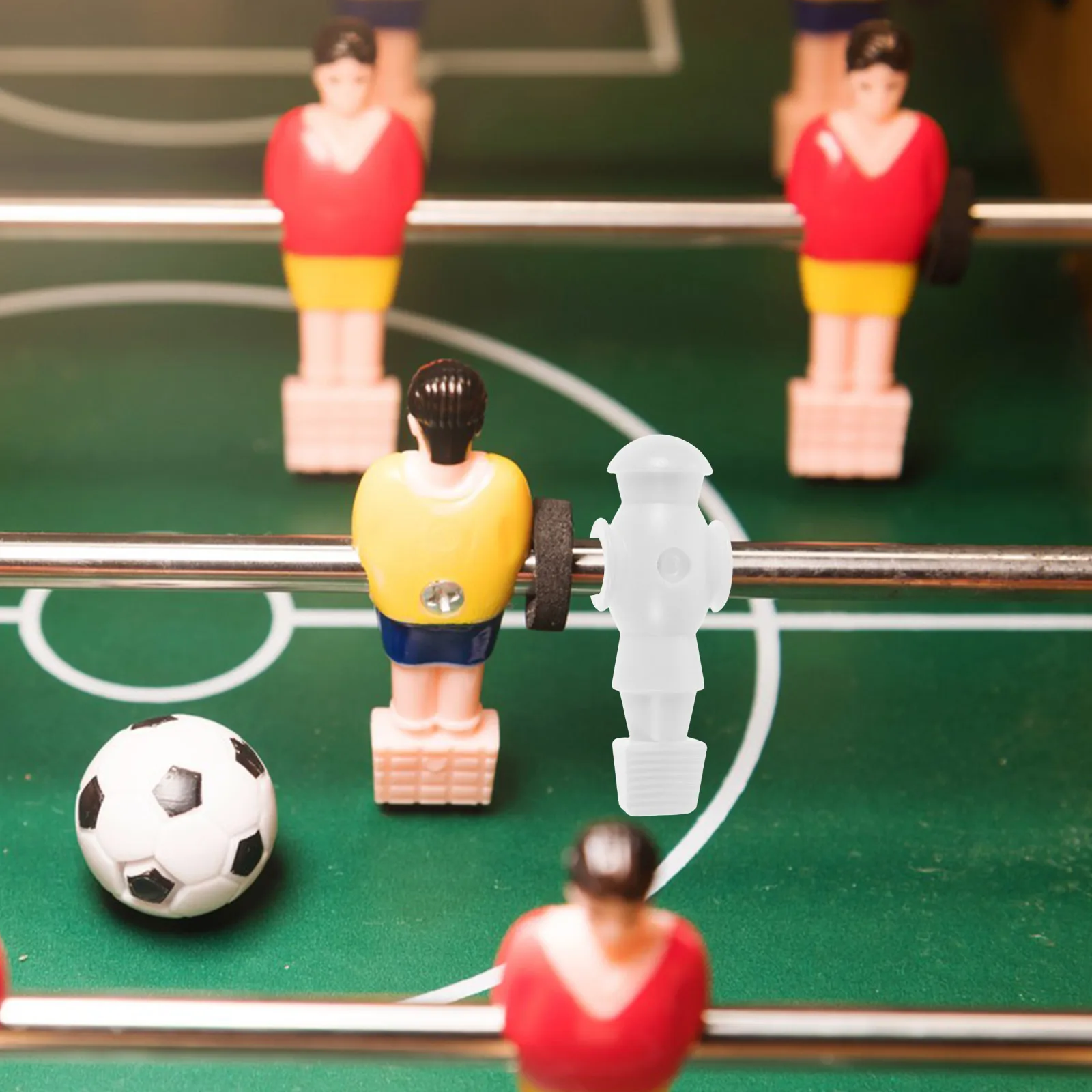 

2 Pcs Football Machine Dynamo Table Soccer Players Foosball Ensemble for Replacements Kit