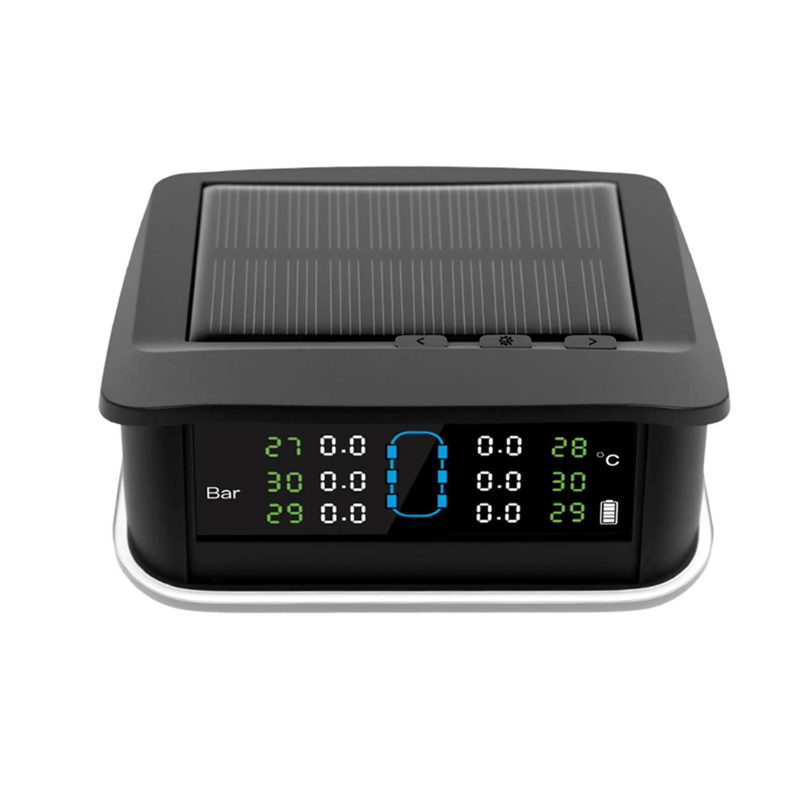 

Система контроля давления в шинах, солнечный монитор давления в шинах с 6 внешними датчиками, датчиком освещенности, отображением температуры в реальном времени