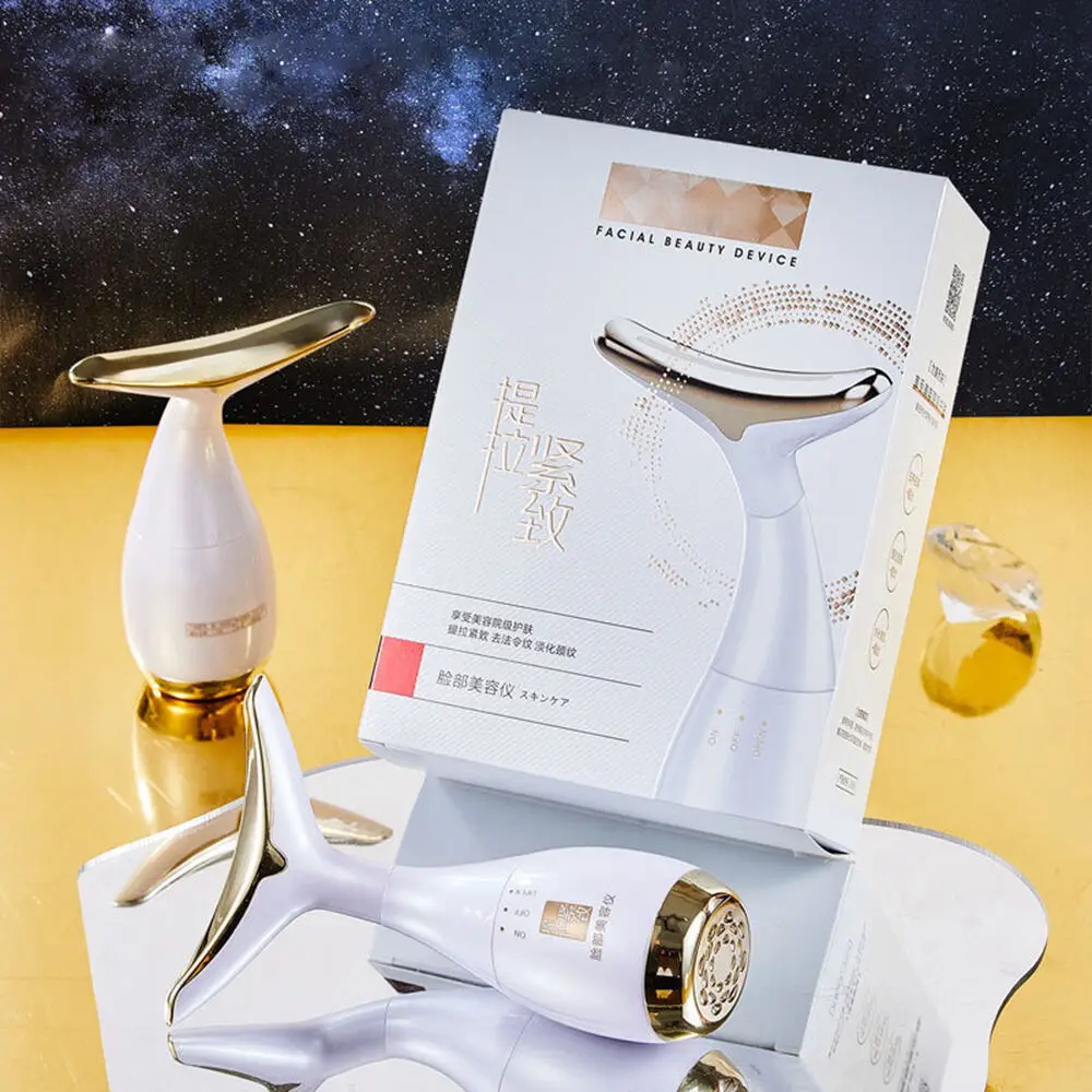 Gezichtsliftapparaat Trillingen Nek Gezichtsoogmassage Slanker Thuisgebruik Schoonheid Huidverjonging Aanscherping Gezichtsmassager