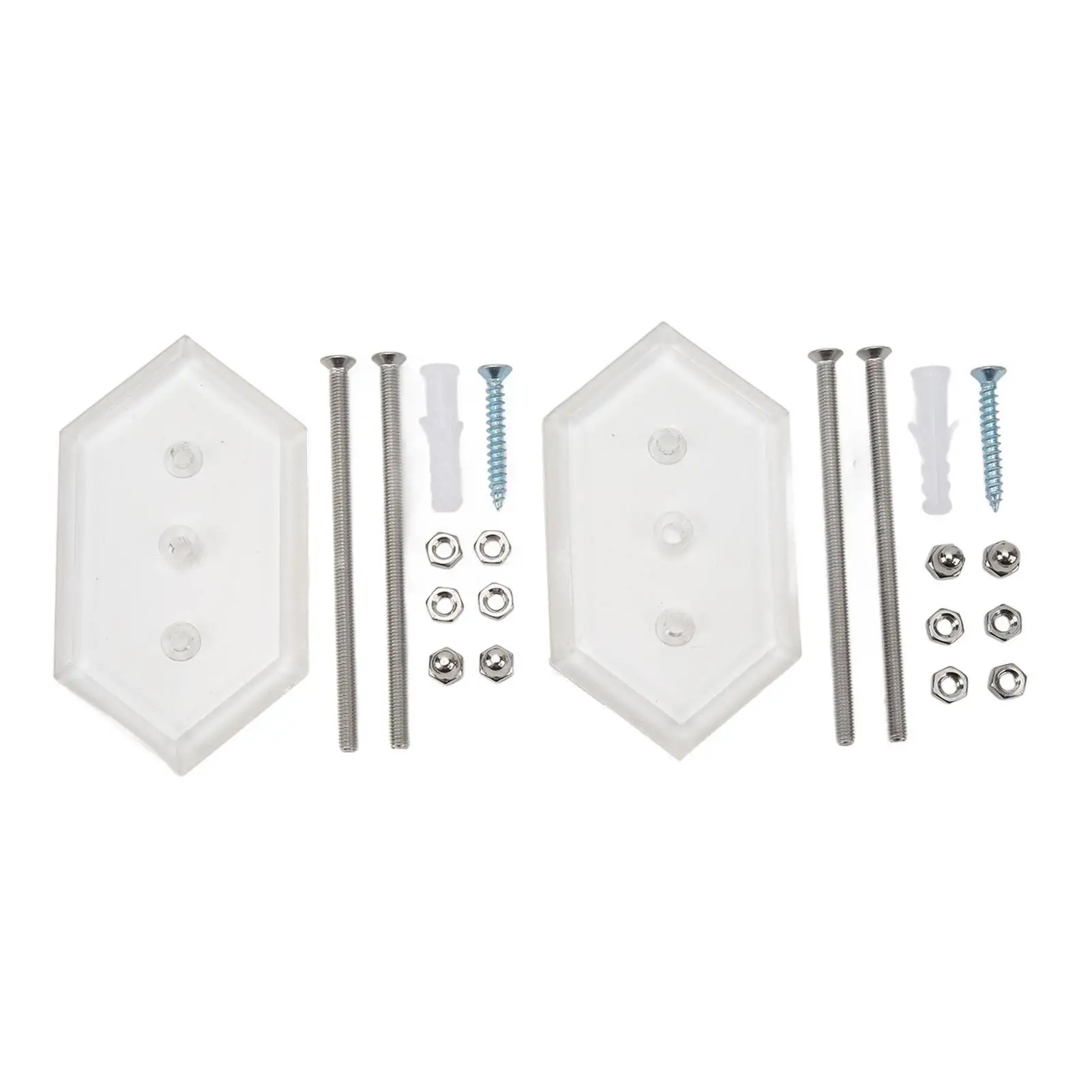 

Акриловая настенная стойка для скейтборда для двух досок, высокая нагрузка, простая установка