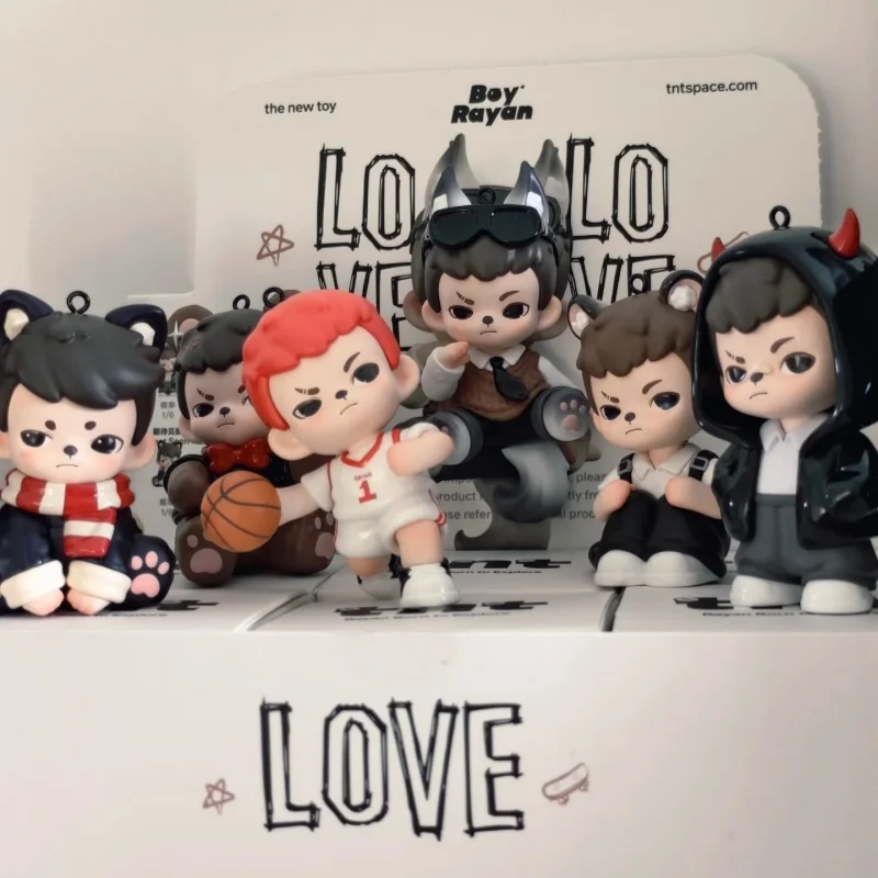 In Stock New Product Genuine Rayan Love Series Hanging Blind Box Hand Do Tide Play Ornaments Toys Collect Model Birthday Gifts