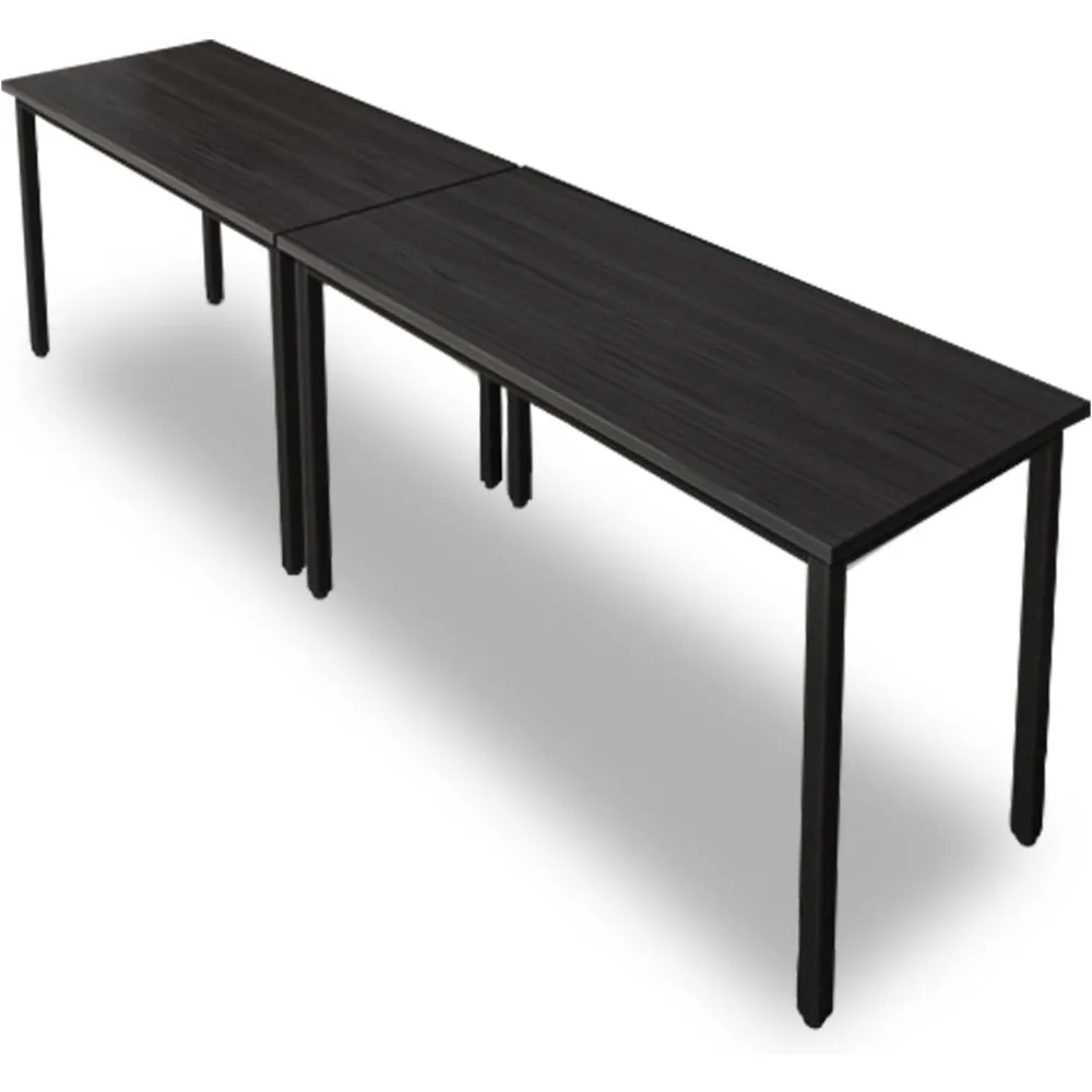 مكتب مكتب حديث بطول 9 أقدام للمؤتمرات والاجتماعات والدراسة والكتابة والبث، يستوعب 4-8 أشخاص