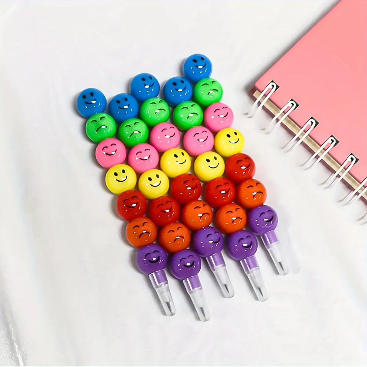 5 قطع الإبداعية السكر القرع تلوين لطيف التعبيرات حبة قلم رصاص طالب القرطاسية خربش فرشاة