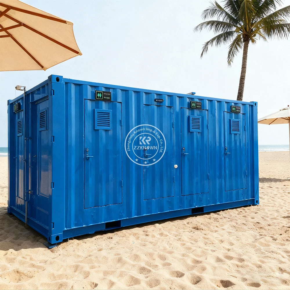 Luxury Mobile Toilet Container Luxury Restroom Trailer Bathroom Trailer Spacious Toilet For Festival Use