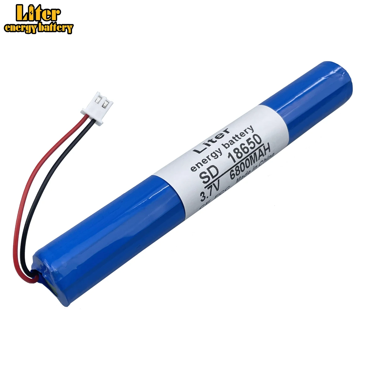 XH2.54 3.7V 18650 akumulator litowy 2S1P 6800mAh wędkowanie LED Light głośnik Bluetooth 4.2V awaryjne akumulatory DIY z PCB