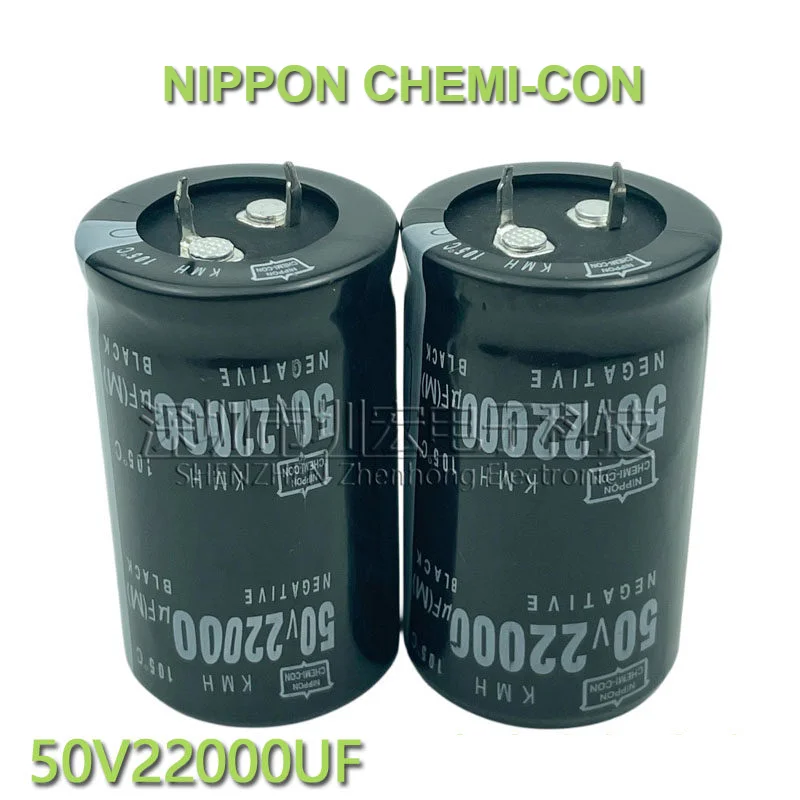

2-10pcs Original Brand New 50v22000uf Nippon Chemi-con 22000uf 50v Hard-pin Aluminum Electrolytic Capacitor