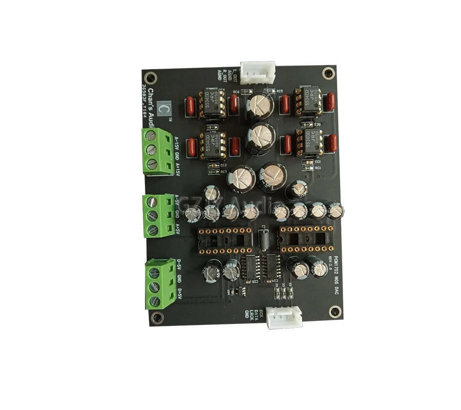 Latest arrival  PCM1702 NOS DAC Decoder Board Supports USB Interface Bluetooth IIS Module Supports 16-bit to 24-bit format Input