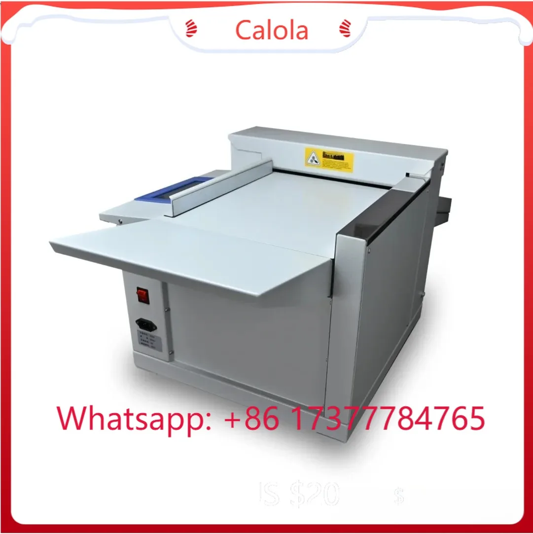 

Digital A3 A4 Paper Creasing Machine, Multifunction Electric Creaser Perforator with LCD Screen