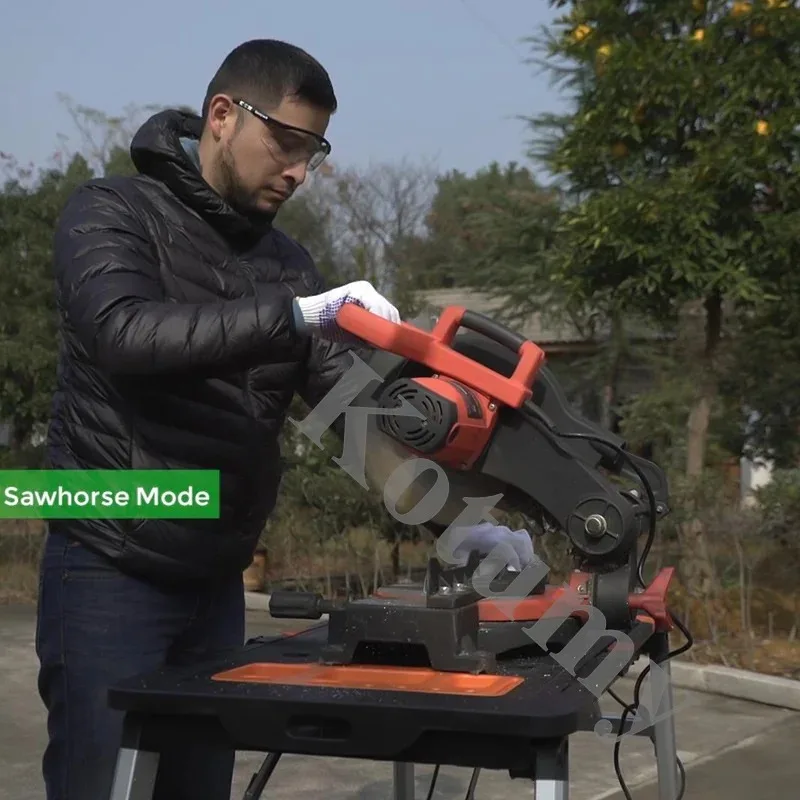 منضدة عمل محمولة 7 في 1، طاولة عمل متعددة الوظائف قابلة للطي، حصان، سقالة، شاحنة يدوية، زجاج سيارة #3