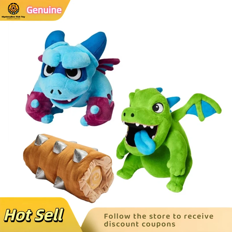 

Tribal Baby Dragon Royal Revenge Rolling Log Doll Plush Pillow Conflict War Toy Stuffed Undead Merchandise Christmas Gift