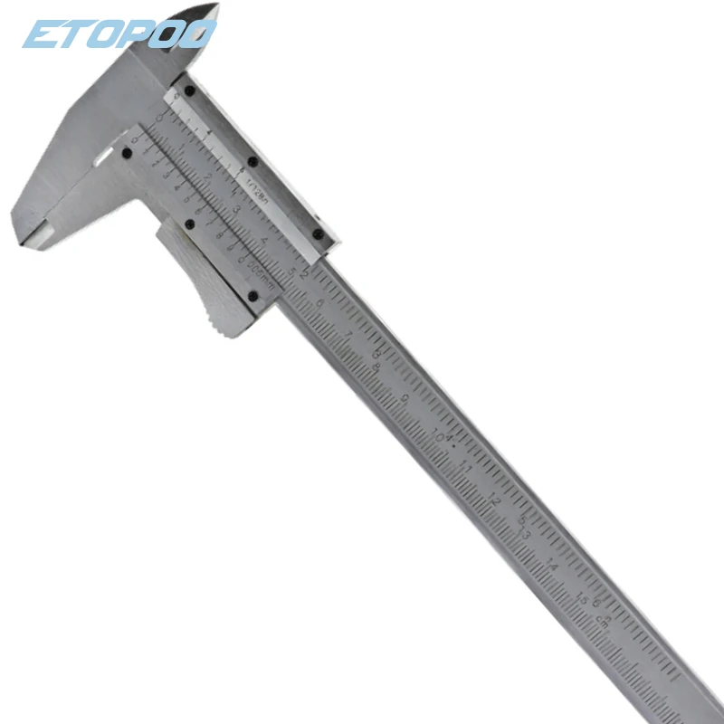 Pied à Coulisse De Précision 0-150mm En Acier Au Carbone - Jauge Micrométrique Avec Lecture Vernier Et Boîte De Protection