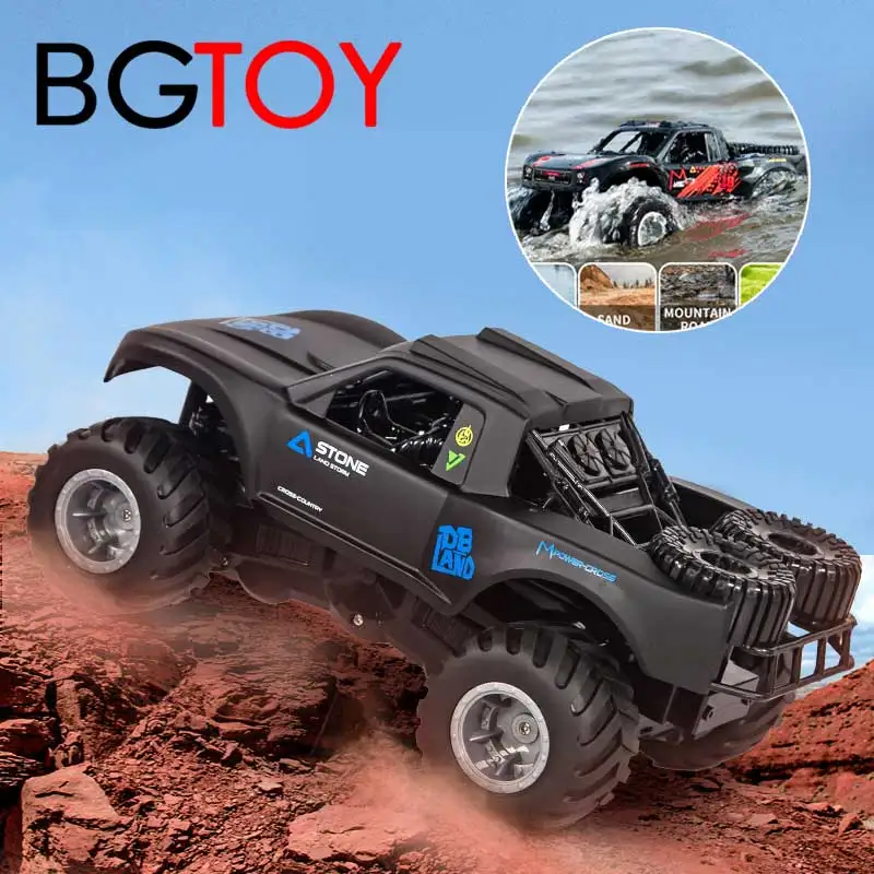 

BGTOY RC автомобиль 4x4 с дистанционным управлением внедорожник-амфибия альпинистский автомобиль уличный грузовик игрушка для мальчиков для детей подарки на Рождество и день рождения
