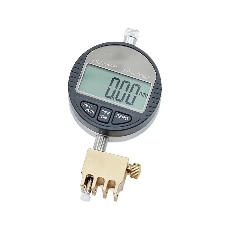 Electric wood guitar string pitch ruler height measurement digital dial meter studio maintenance tool