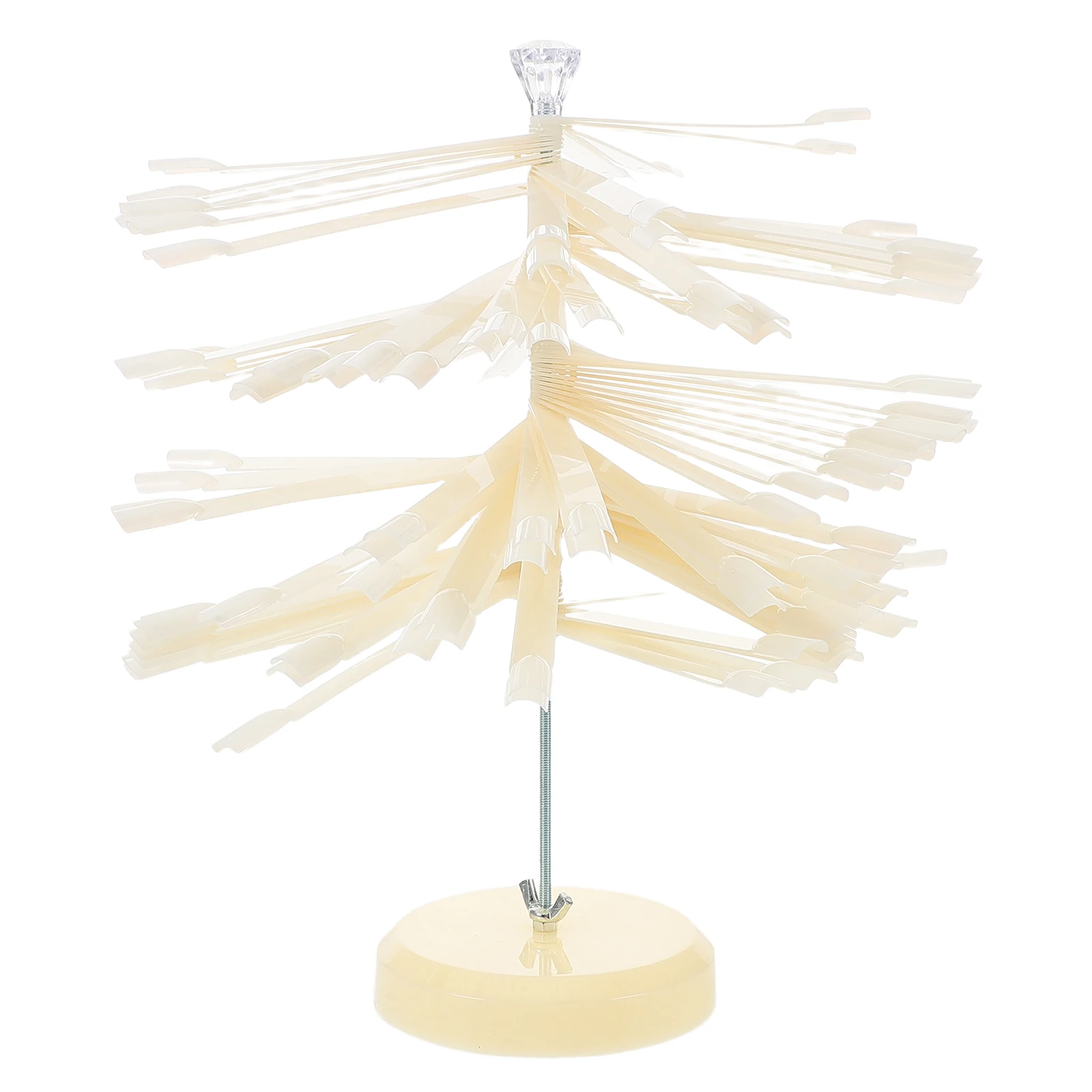 

Color Board Fan-Shaped Gel Polish Practice Chart Salon Art Display Stand Spiral Tips Rack Gel Nail Practice Tools Nail