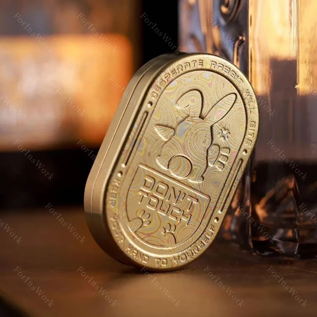 に*ん様 「正規品」MOT Groove Slider Zircuti製　フィジ MOT VIP Groove Mokume Timascus Zircuti Push Slider Metal Slider