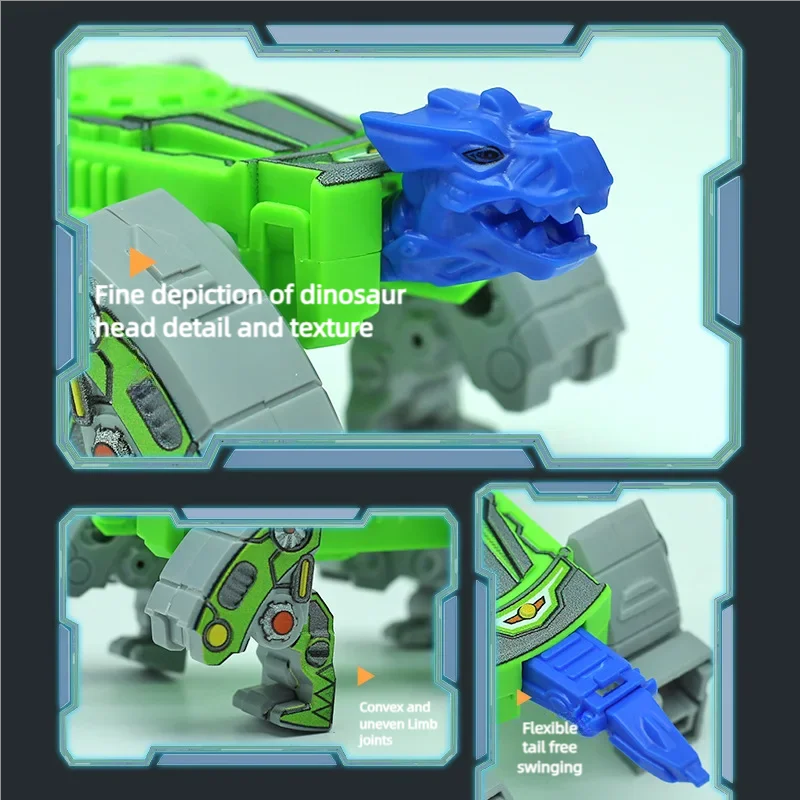 Dinosaures déformés Mech Fidget Toys, Spinner à main anti-stress, Spinners mentaires oriels pour adultes, pouvez-vous ro Toys pour enfants, Cadeaux créatifs