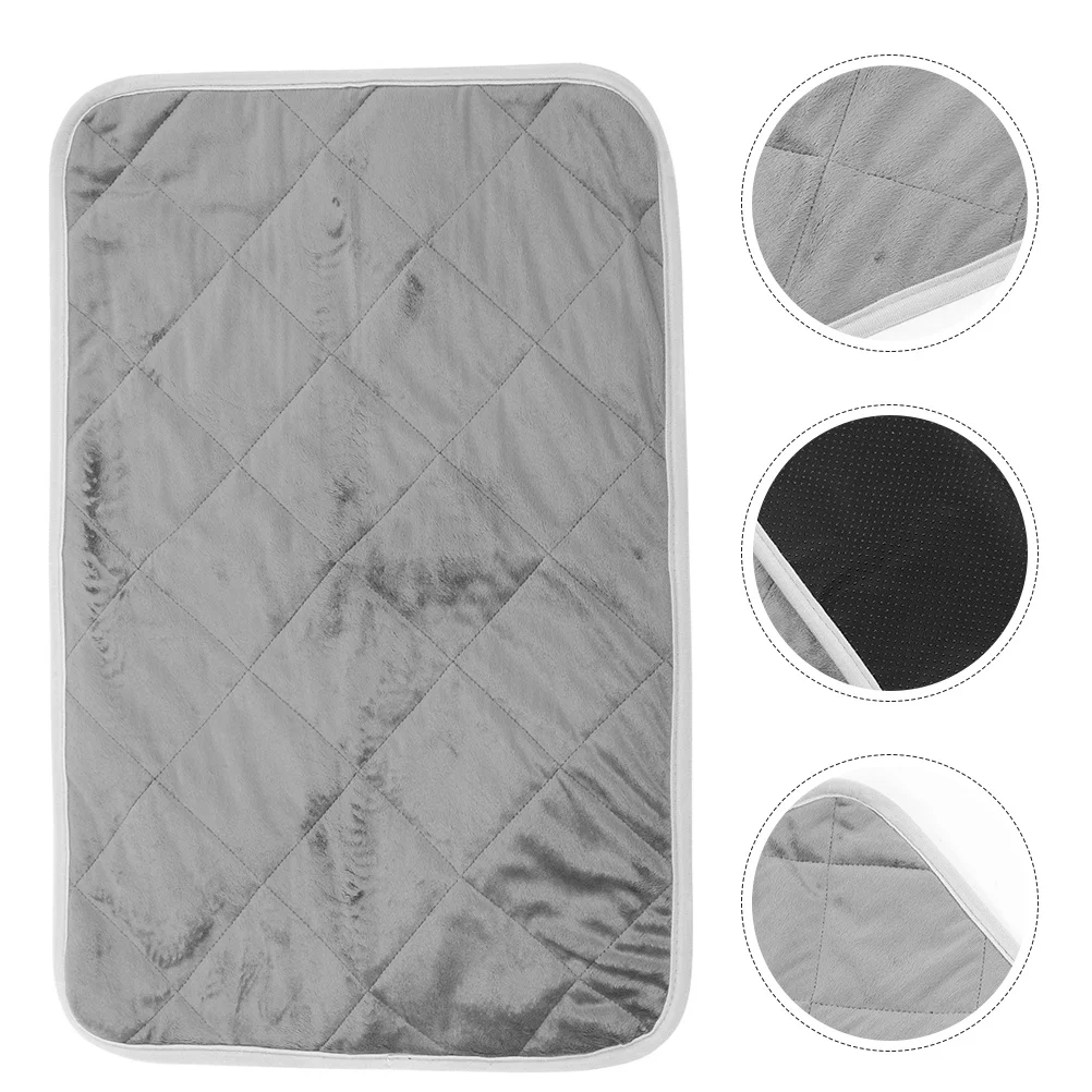 

Self Heating Pet Nest Mat Large Thermal Dog Crate Pad for Indoor Outdoor Use Comfortable Lightweight Insulated Pet Bed for Cats