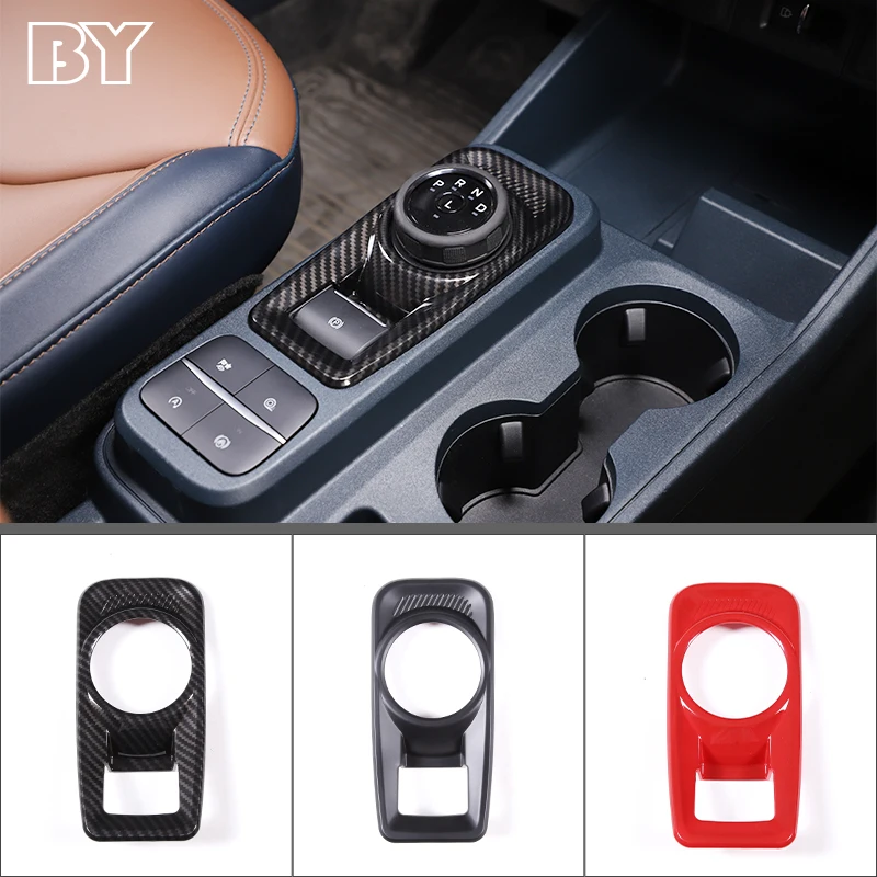 

Car Styling Handbrake P File Decoration Frame Covers Stickers Trim For Ford Maverick 2022 Interior Auto Accessories