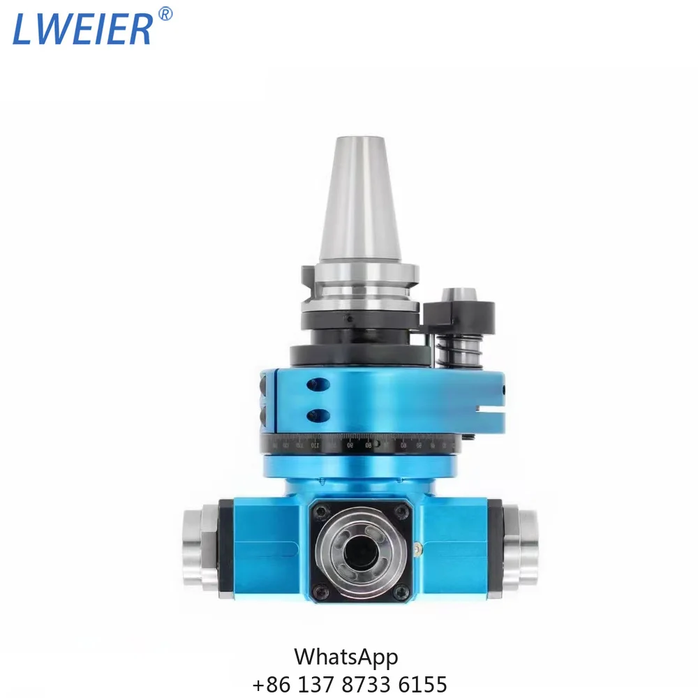 BT40 BT50 Drive Shank Angle Head AG90 -F50 F60 F80 F100 Fmb32 Fmb27 Fmb22 Output Angle Milling Head