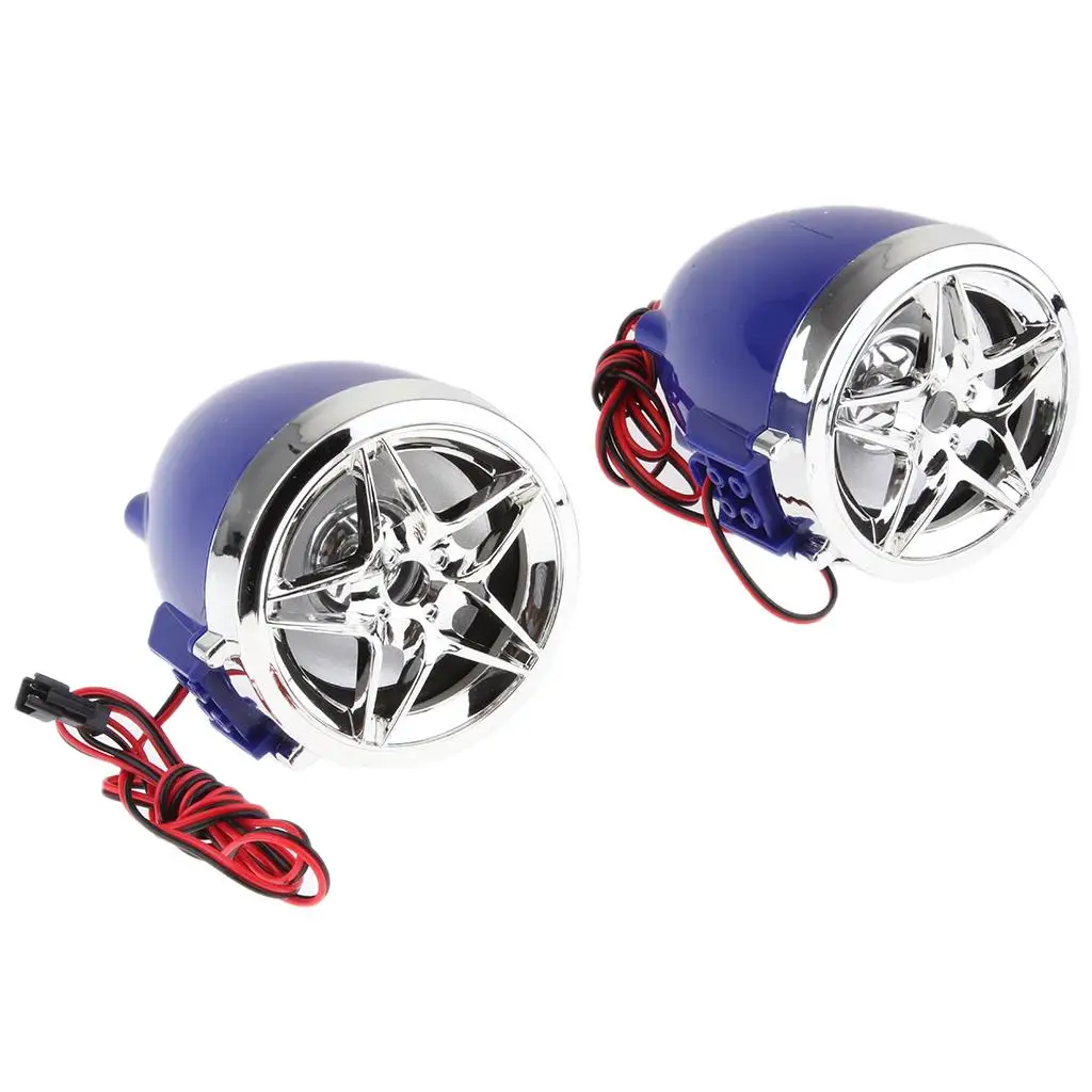ATV Bluetooth Audio Amplifier Waterproof Motorcycle Stereo Receiver USB SD FM Radio MP3 Sound Speaker System