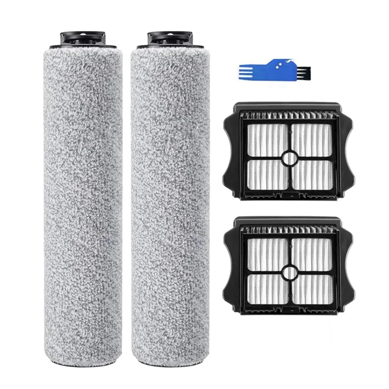 B98A-For Tineco Ifloor 3/Ifloor One S3 بكرات فرشاة بديلة ومرشحات Hepa أجزاء المكنسة الكهربائية الرطبة والجافة اللاسلكية
