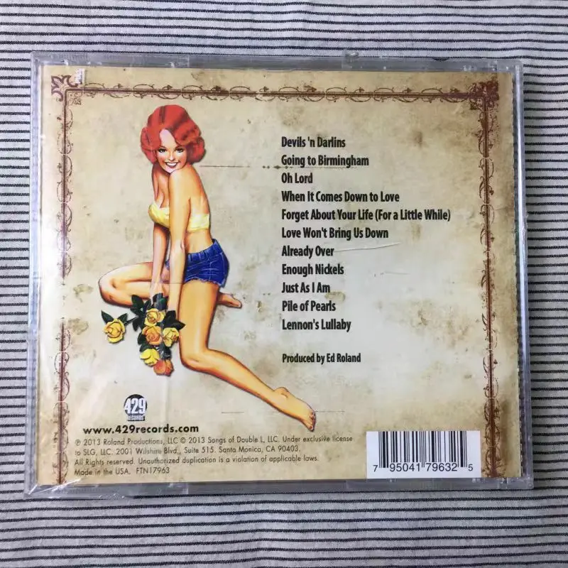 CD Devils 'n Darlins, 2013, Ed Roland und The Sweet Tea Project, Debüt-Alt-Country-Rock-Album, 11 Titel