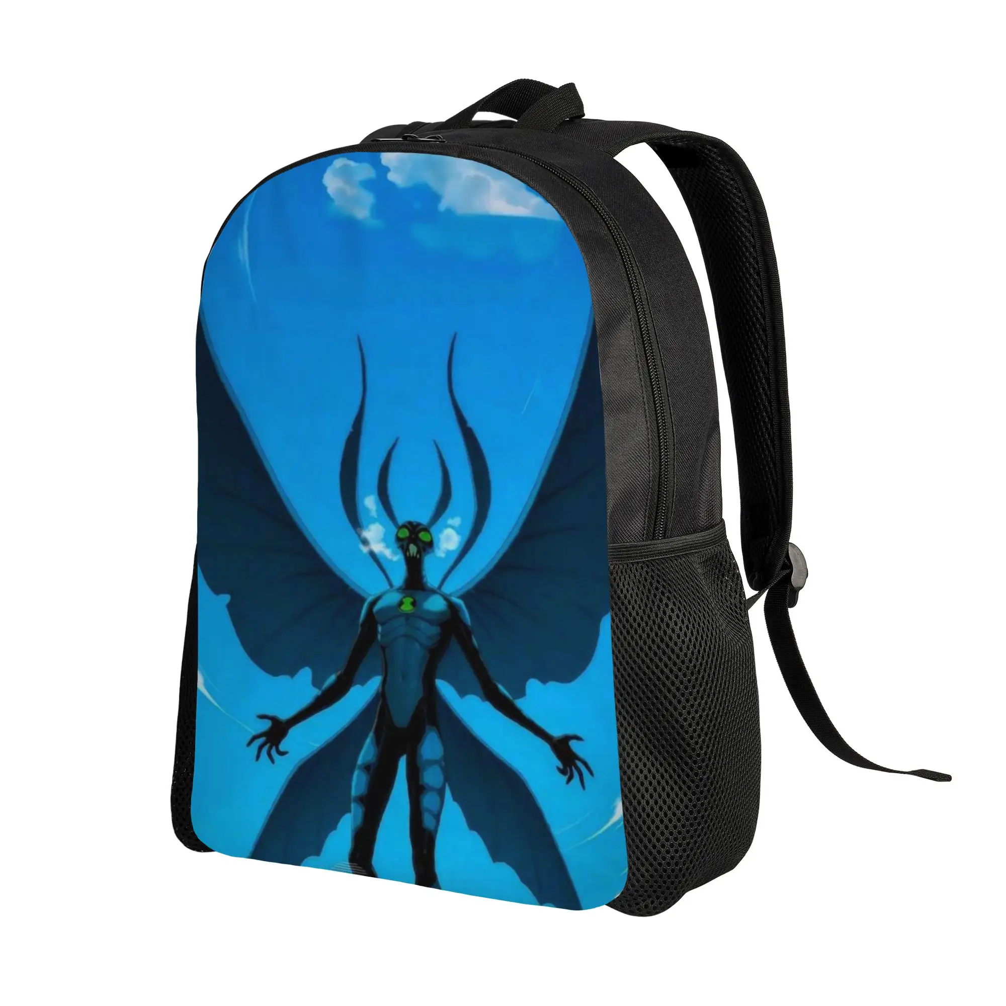 Back to school season Classic Big Chill Ben10 Flying Alien Laptop Bag  Couple Backpack