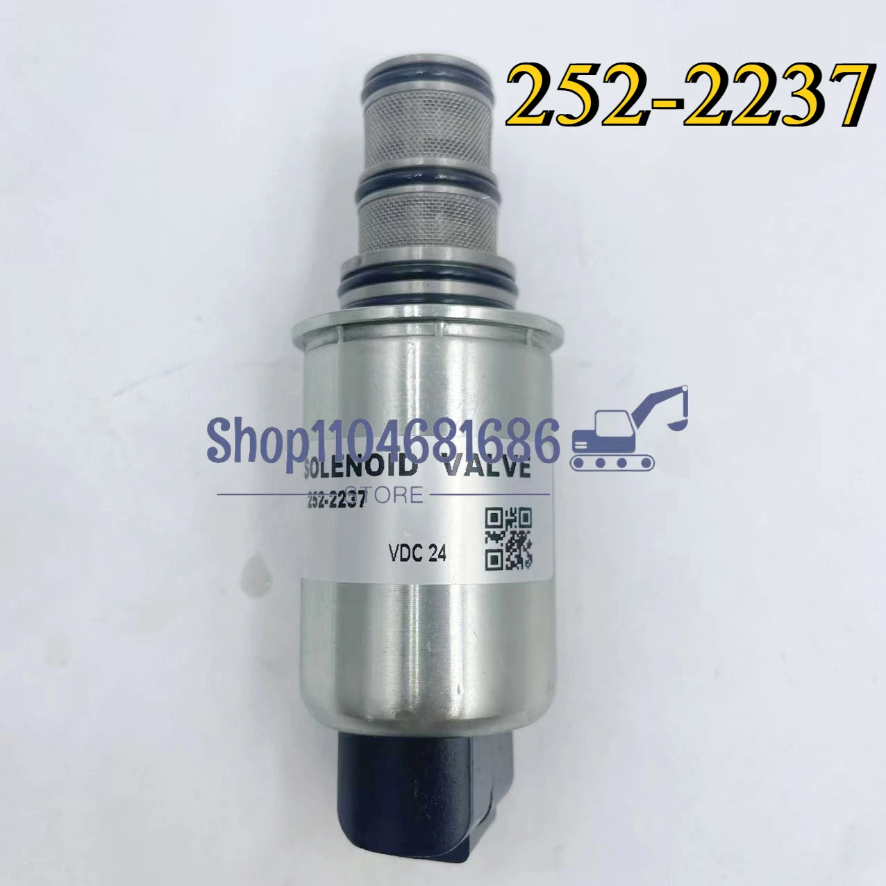 

2522237 Электромагнитный клапан аксессуаров для экскаваторов 252-2237 24 В