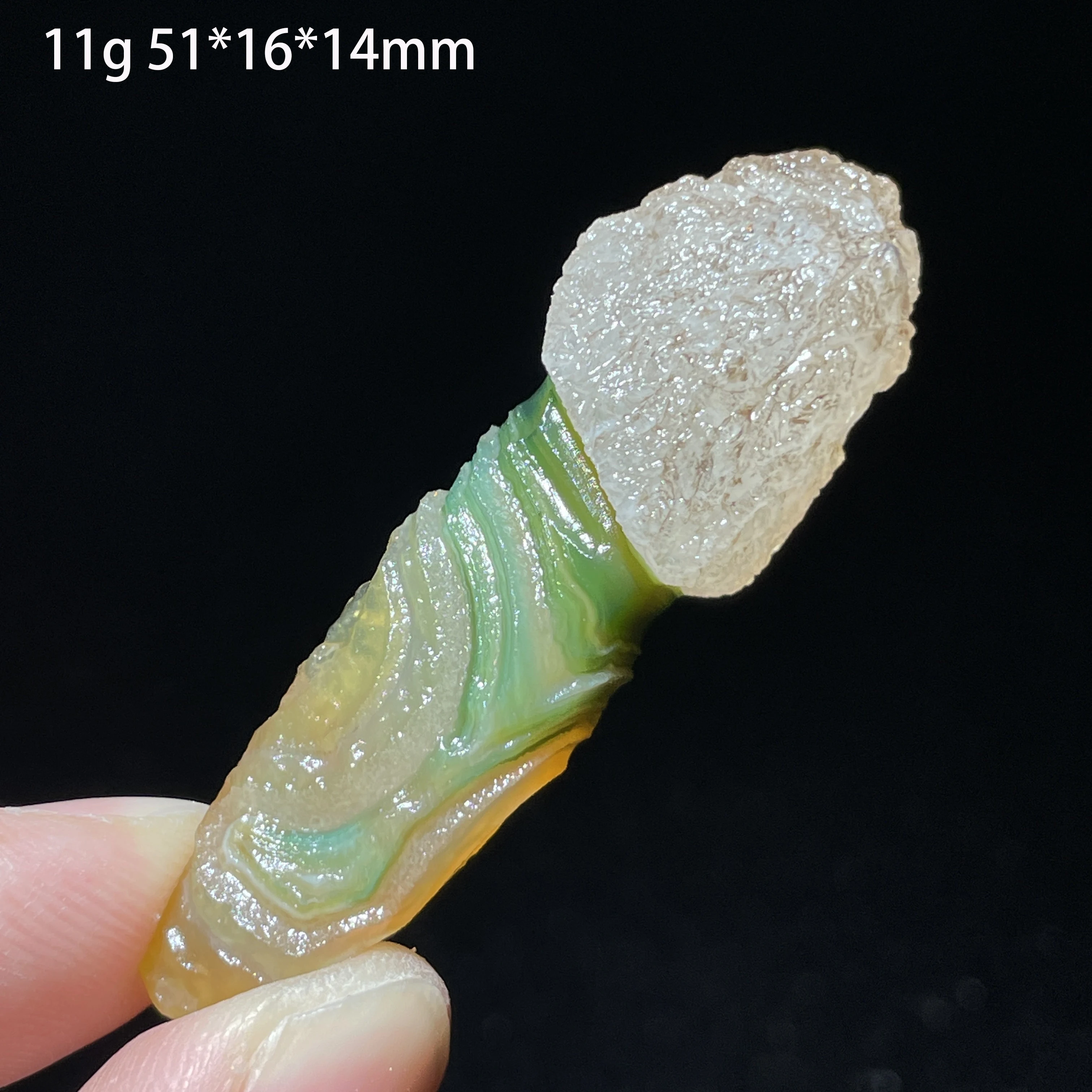 Natural Stick Sardonyx Red Gobi Agate Wand Crystal Quartz Points Wizard Meditation Spirit Healing Stone Garden Decor - view 5