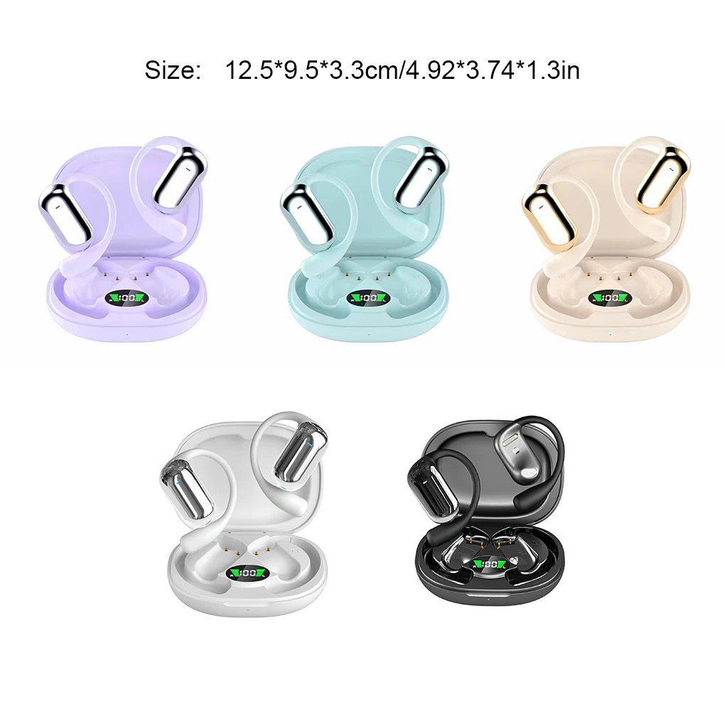 Auriculares inalámbricos Bluetooth Ows, auriculares inalámbricos ABS con conexión estable, auriculares Bluetooth con efecto inmersivo y ruido