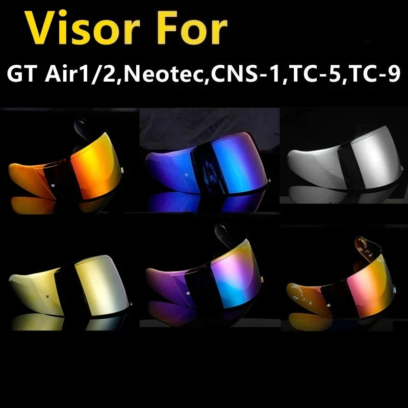 

Helmet Visor for SHOEI GT Air Neotec CNS-1 TC-5 TC-9 GT Air 2 Helmet Shield Uv Cut Casco Moto Face Shield Visera Windshield