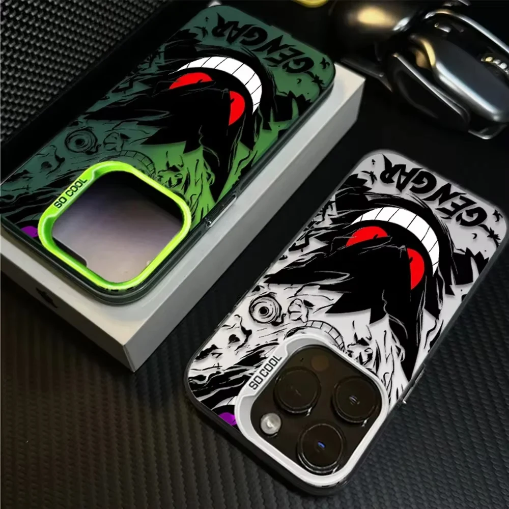 Anime P-Pokemon G-Gengar Cool Phone Case For iPhone 16e 16 15 14 13 12 11 Pro Max 7 8 Plus XR XS Max Shockproof Matte Back Cover - náhled 2