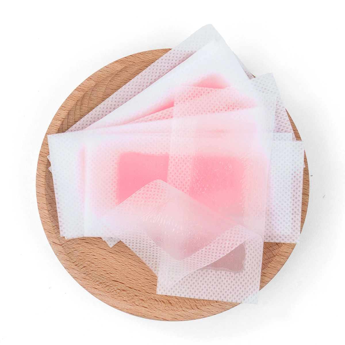 10-Pack Lip/Face/Brow/Bikini Line Hair Removal Wax Strips Red with Care Wet Wipes Summer Gift Pack Clean Traceless
