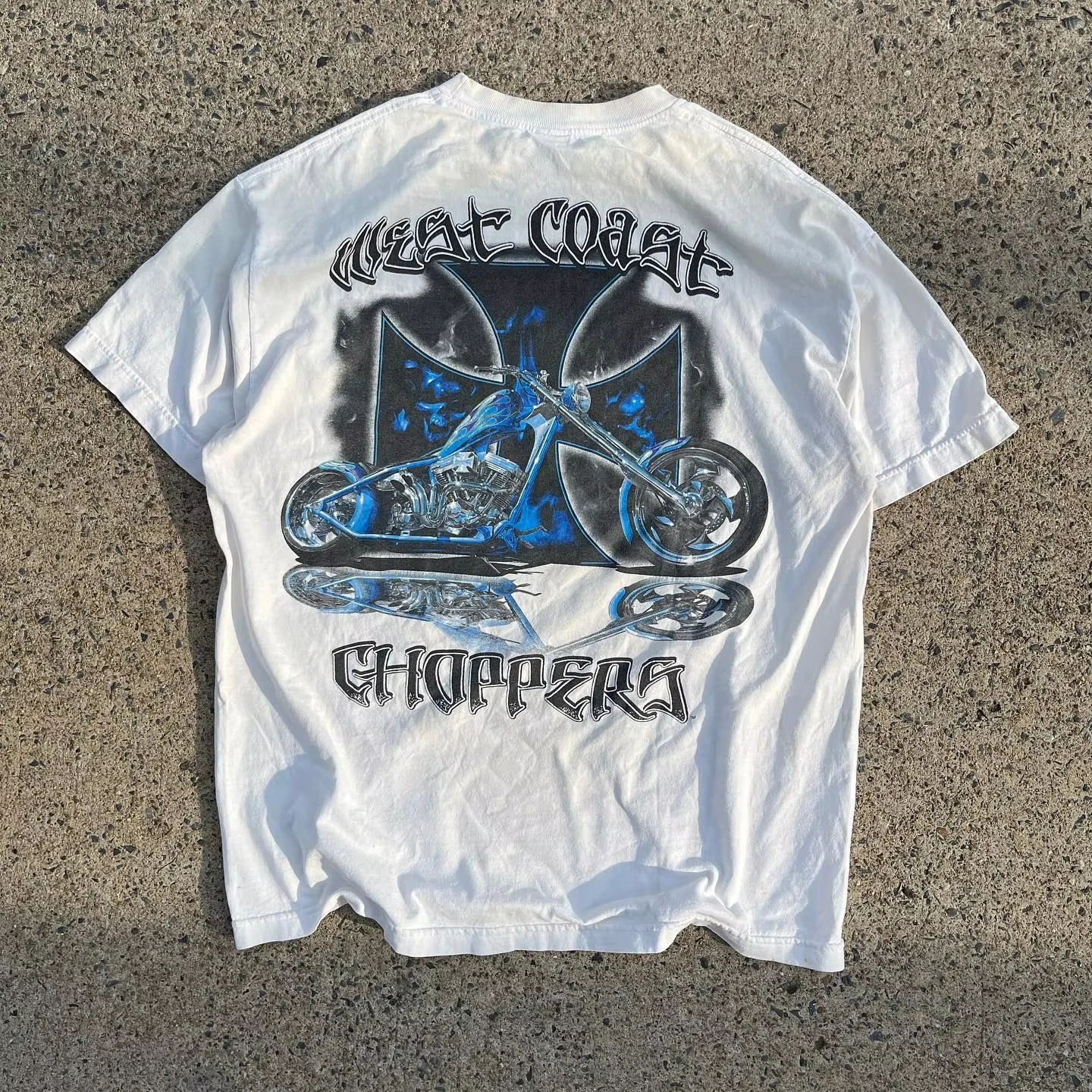

West Coast Oversize Niche Design Short-sleeved Top for Men Women European American Street Hip Hop Short-sleeved Trendy Brand