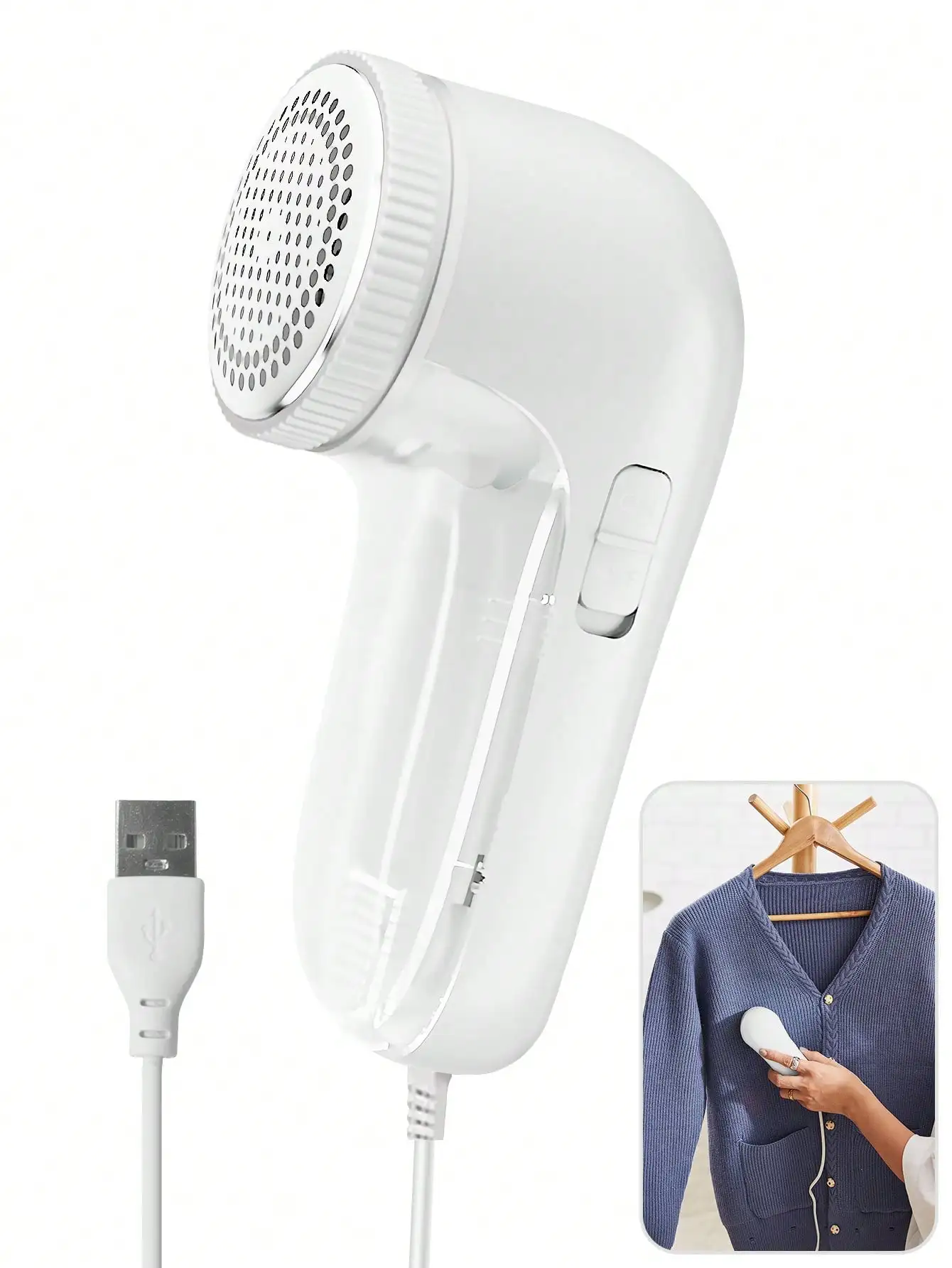 

Fabric Shaver, Clothing Lint Remover, Electric Lint Remover With 3 Blades, Sweater Shaver For Clothing Fur Removal, Sofa,