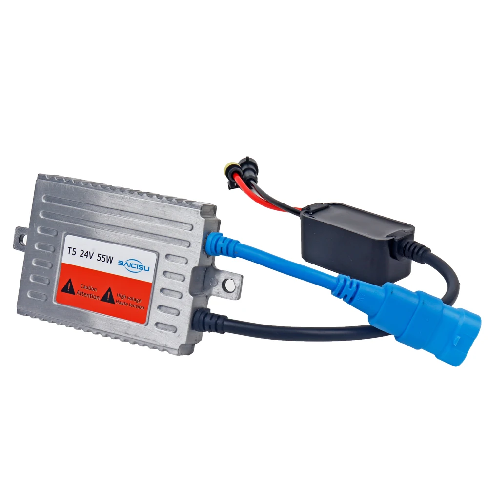 AC 24V 55W Fast Start Hid Xenon Slim Ballast ignition unit Block For Truck light Car Headlight 55W Xenon ballast H1 H3 H7 H11