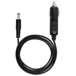 12V 10A DC Car Charger Auto Power Supply 18AWG Cable ,DC 5.5mm x 2.5mm to Car Cigarette Lighter Male Plug Car Cigarette Lighter