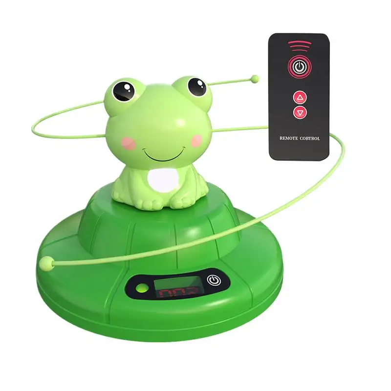 

Автоматическая машина для прыжков со скакалкой, электрическая машина для прыжков со скакалкой, 2 регулируемые скорости, фитнес-активность для домашнего спортзала, семейной вечеринки