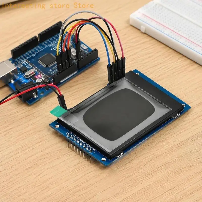 Kleine LCD-Bildschirmtafel 2,4 Zoll 240 x 320 Farbansicht für Produktstatusarbeiten, Steuerkastenaufgaben und Lerneinheiten 55KC – Detail 9