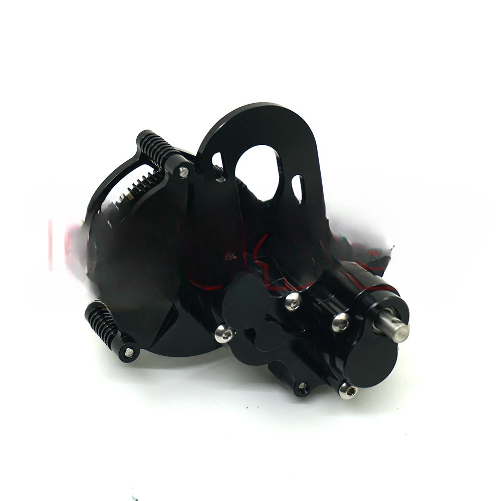 Black aluminum inverted gearbox SCX10-reverse gearbox for tracks