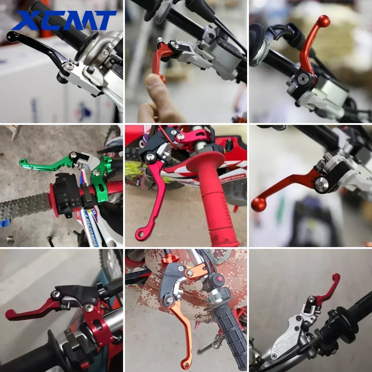 CNC Modified 360 Degree Folding Anti-Drop Labor-Saving Clutch Brake Handle For KAYO BOSUER M2 M4 M5 M6 T4 T6 K6 KTM CRF YZF KLX - view 3