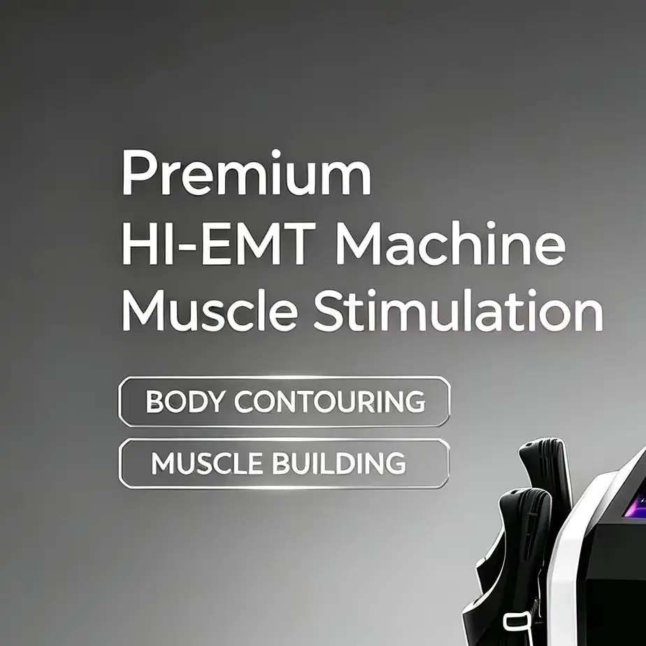SalonClinic HighEnergy WaistLine FatBurn MYOslim EMSZERO 6500W HI-EMT Body Sculpt CERoHS 4Handpieces