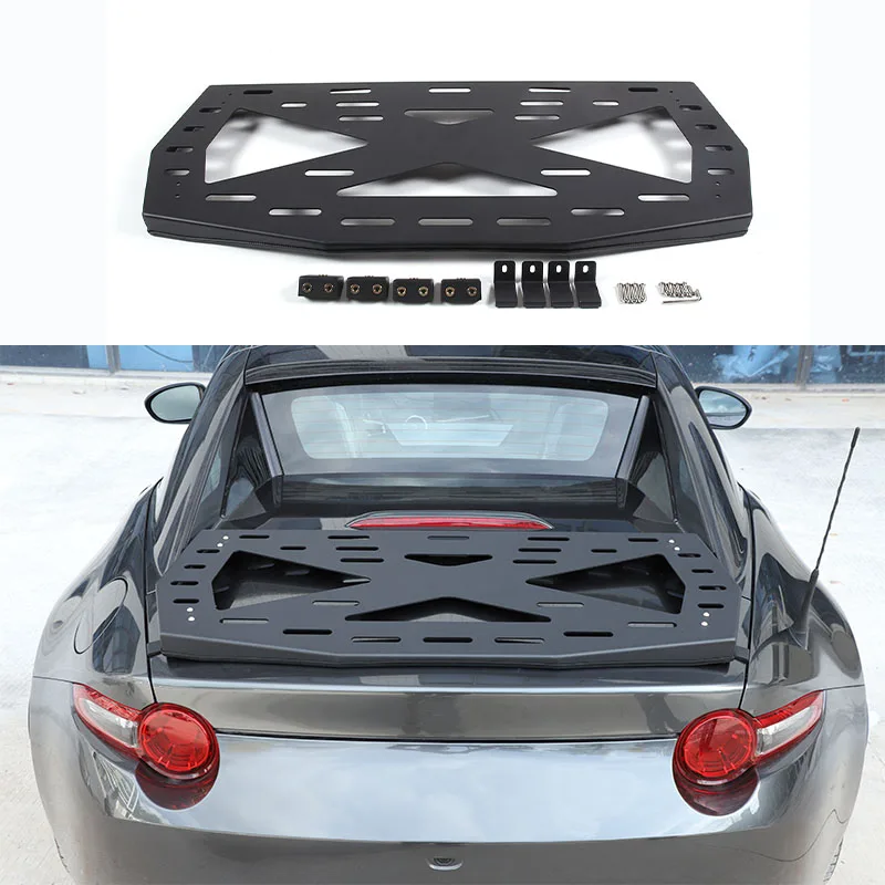 

For Mazda MX-5 2016-2023 Car Rear Tailgate Cover Storage Expansion Combination Racks Luggage Carrier Organizer Shelf Accessories