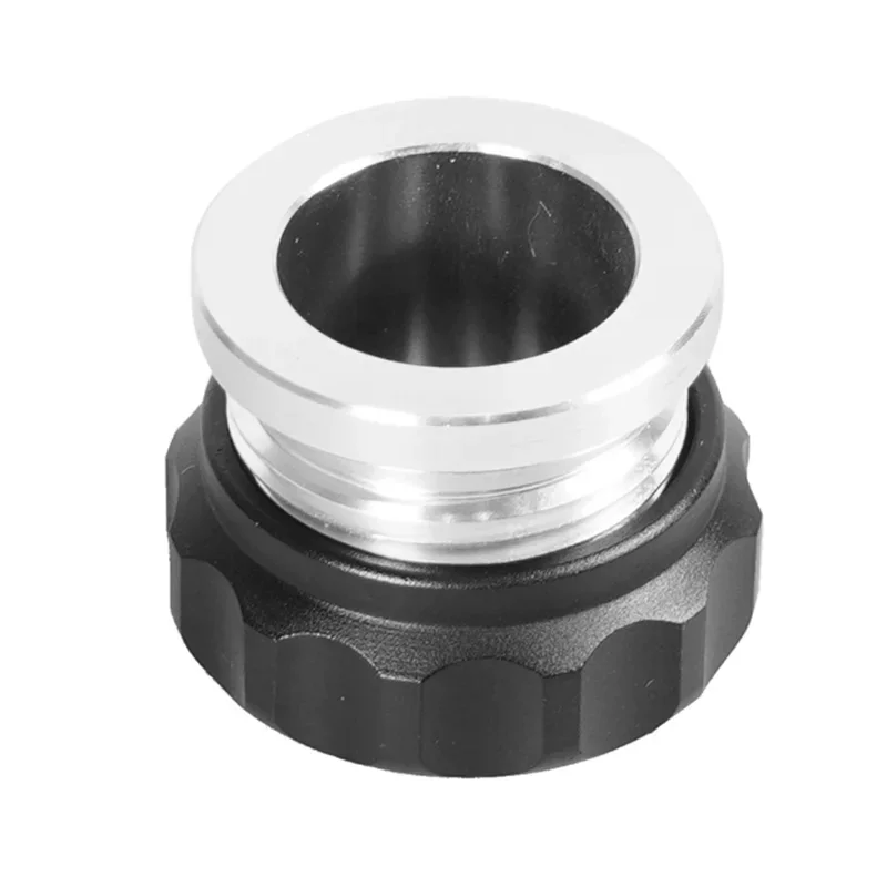 Aluminum Welded Fuel Gas Cap 1-Inch Universal Motorcycle Car Radiator Water Tank Oil Cover