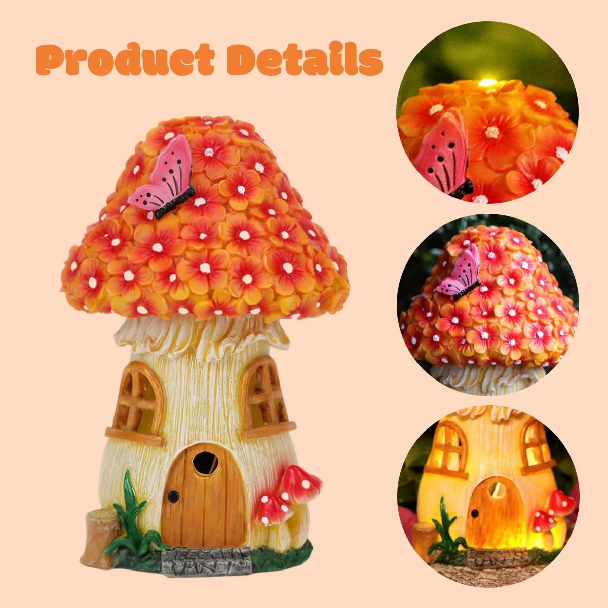 Outdoor Garden Solar Statues L - огляд і ціна Lighting Decor House
