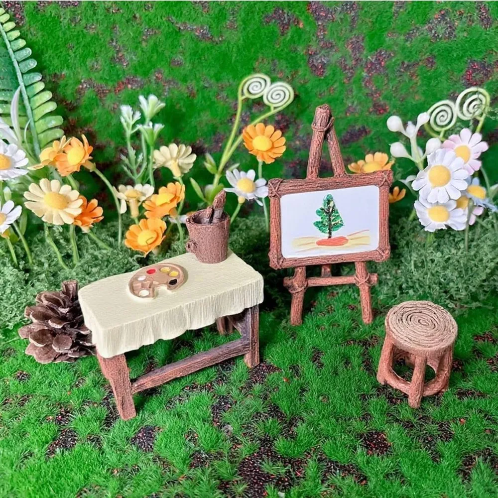 WORTHOWN-Fairy Garden,Miniature Furniture, Outdoor Accessories, Mini Furniture, Fairy Garden